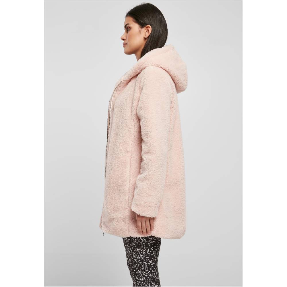 Urban Classics - Sherpa Jacket - Roze